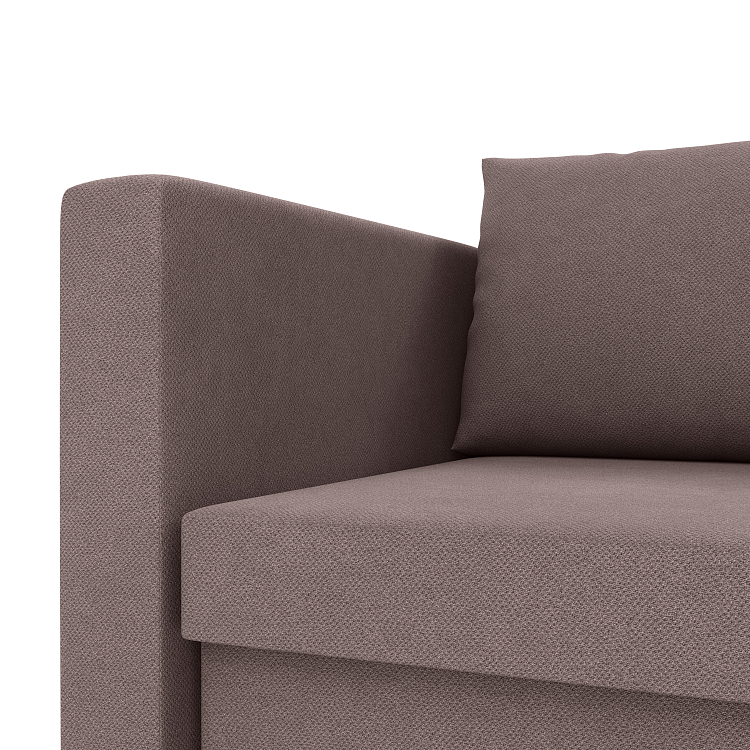 Мася - 2 / тахта велюр с текстурой лиловый